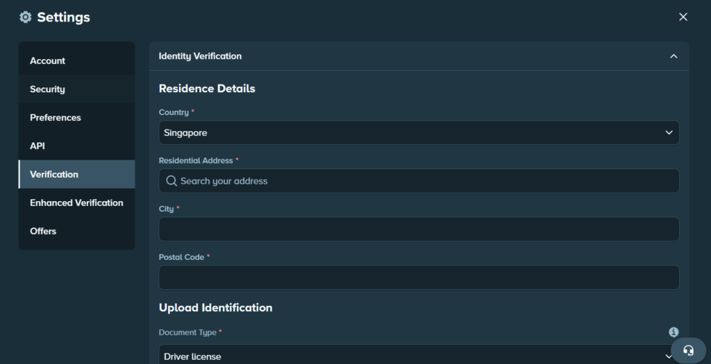 Verify Your Account and Make a Deposit