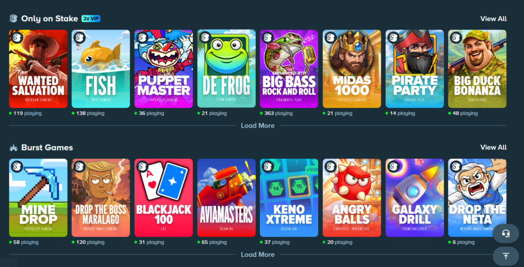 How Stake Casino Games and Betting Options