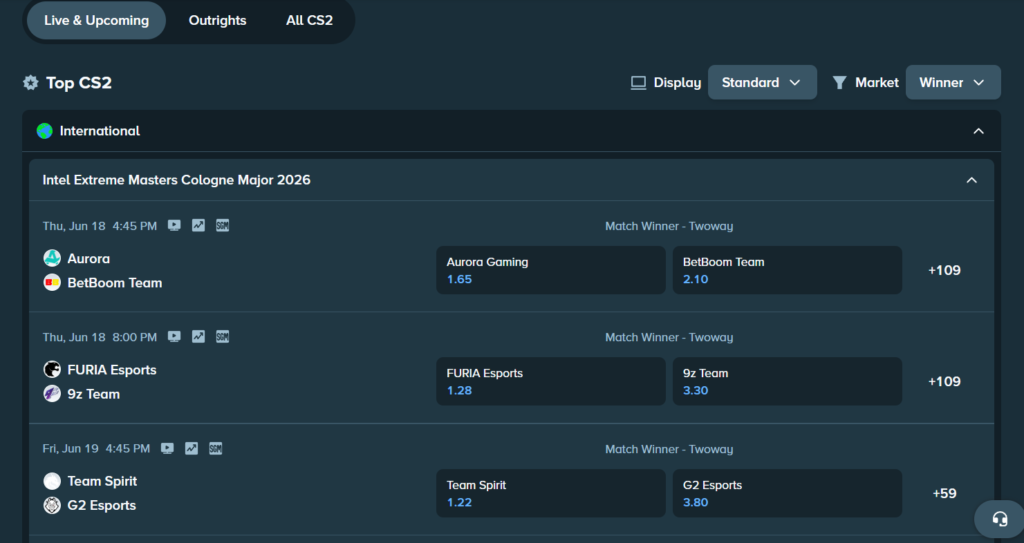 Esports Betting